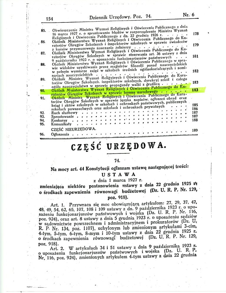 2 Hymn 1927