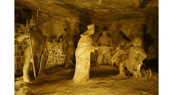 Salt statue of Saint Kinga