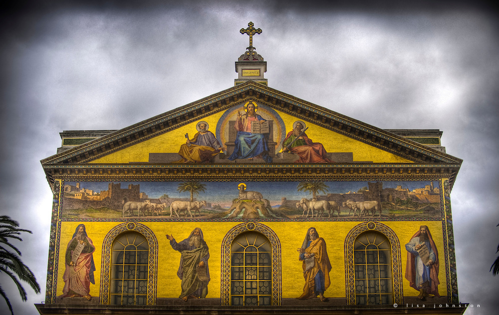 St.Paul Mosaic on Basilica